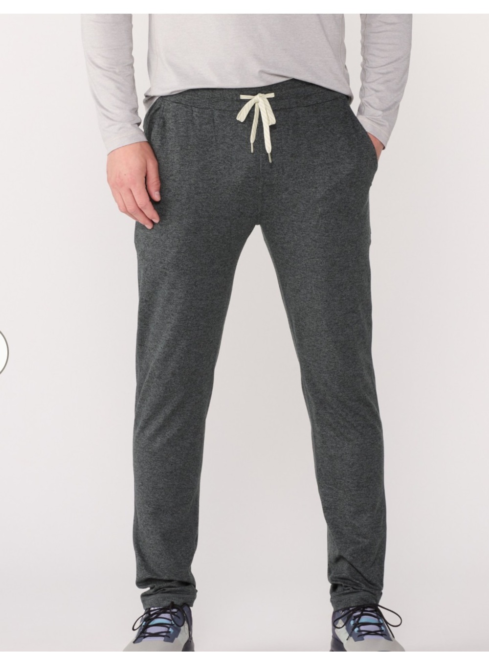 Vuori Men's Ponto Performance Pants Gray Size XL